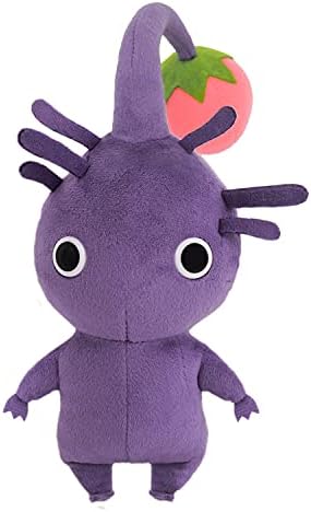 PK08 Pikmin All Star Collection Purple Pikmin Plush Toy, Height 6.7…