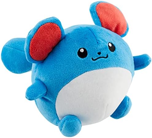 Pokemon All Star Collection Marill Stuffed Plush Toy, 5.5"