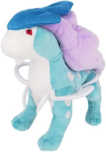 Pokemon All Star Series - PP64 - Suicune Stuffed Plush, Blue, Purple,…