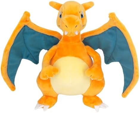PP95 PokemonAll Star Collection Charizard Plush, 8", Orange