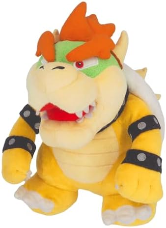 Super Mario All Star Collection 10" Bowser Plush, Small