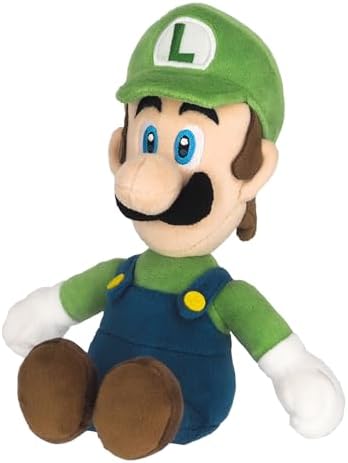 Super Mario All Star Collection 10" Luigi Plush, Small