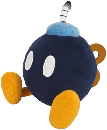 Super Mario All Star Collection 5" Bob-omb Plush, Small