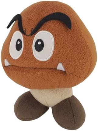 Super Mario All Star Collection 5" Goomba Plush, Small