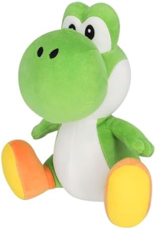 Super Mario All Star Collection 8" Yoshi Plush, Small , Green