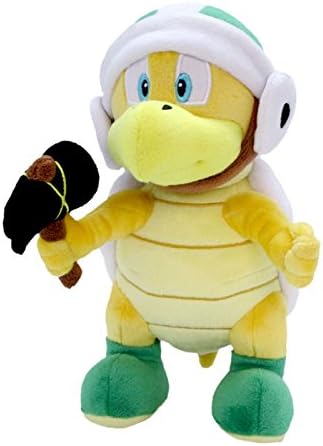 Super Mario All Star Collection AC37 Hammer Bros Stuffed Plush, 8.5"