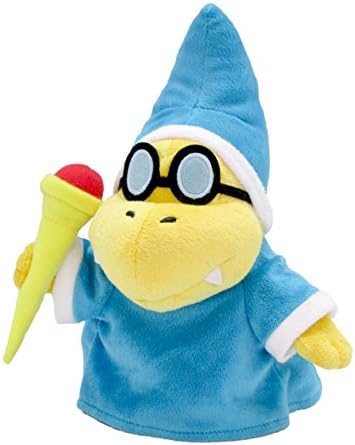Super Mario All Star Collection AC39 Magikoopa/Kamek Stuffed Plush, 8"