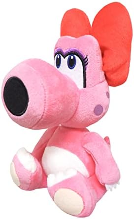 Super Mario All Star Collection Birdo Plush Toy, Size S, Height 7.9…