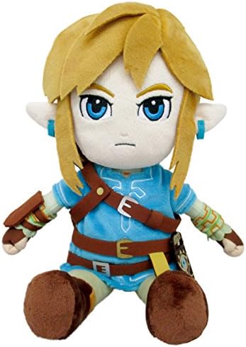 The Legend of Zelda Breath of the Wild ZP01 Link (S) Plush, Height 7.9 inches (20 cm)
